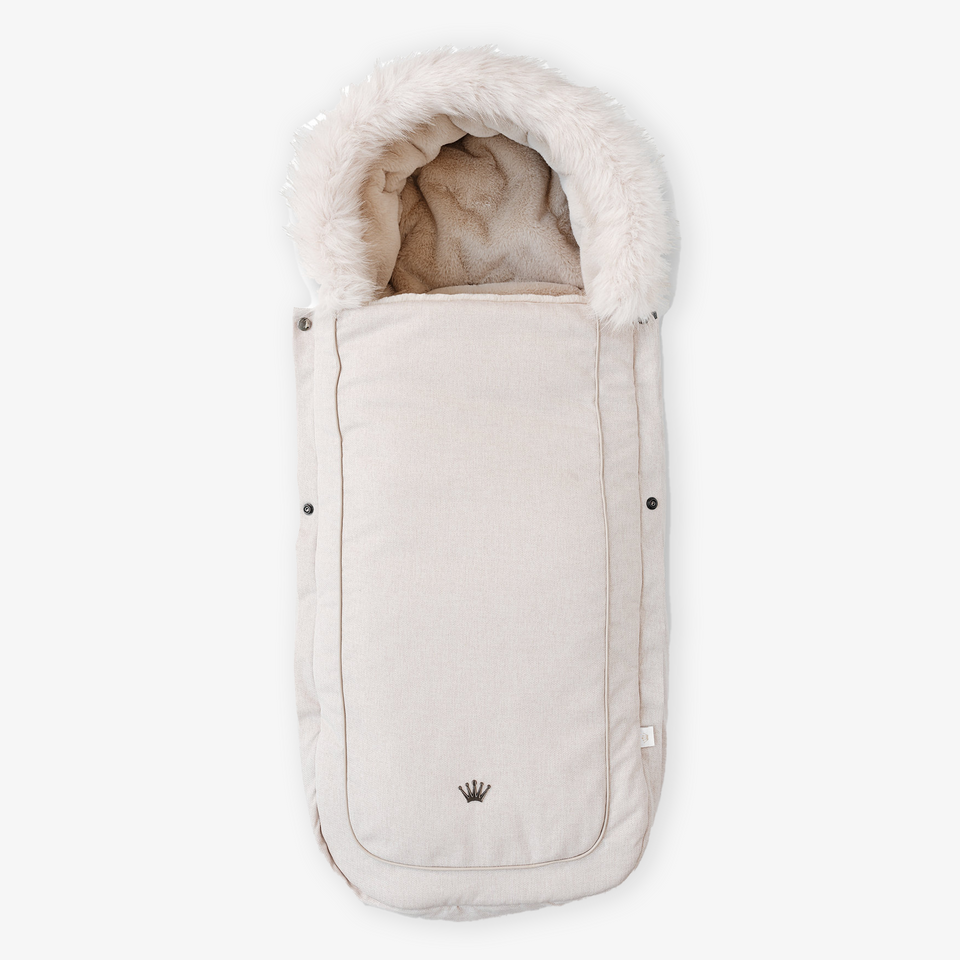 First Baby Orly Voetenzak in Beige