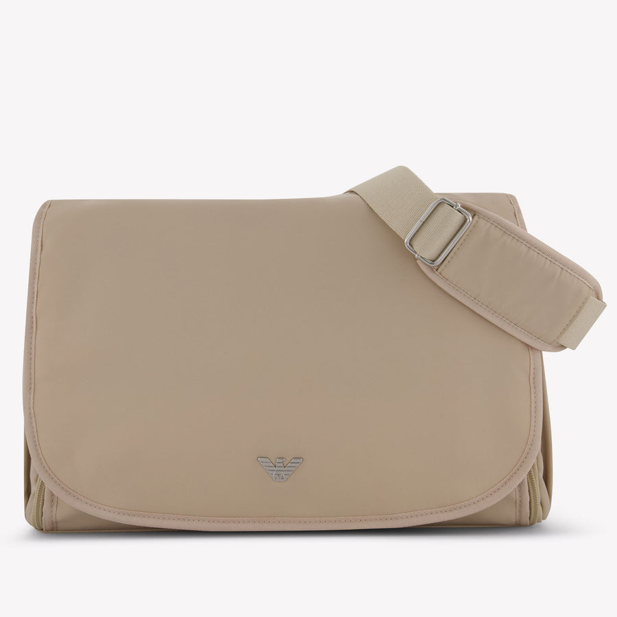 Armani Baby Unisex Luiertas In Beige