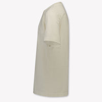 Stone Island Kinder Jongens T-Shirt In Off White