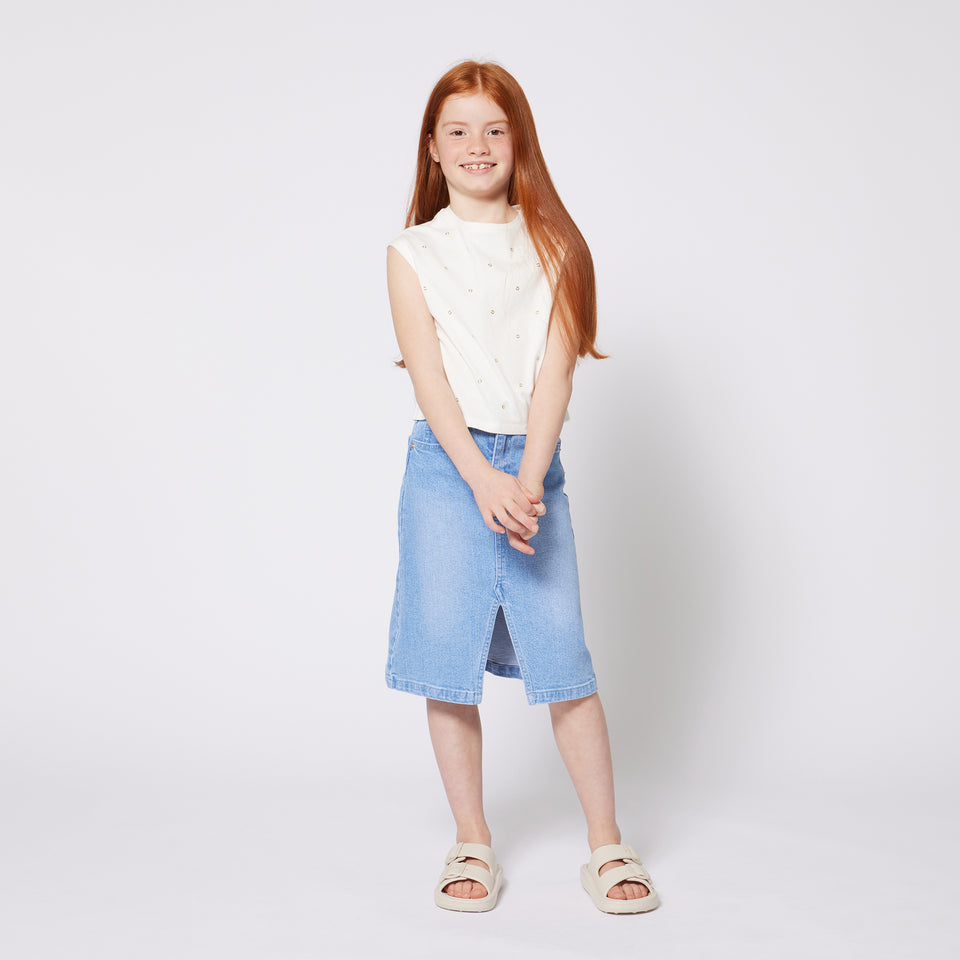 Michael Kors Kinder Meisjes Rokje In Jeans