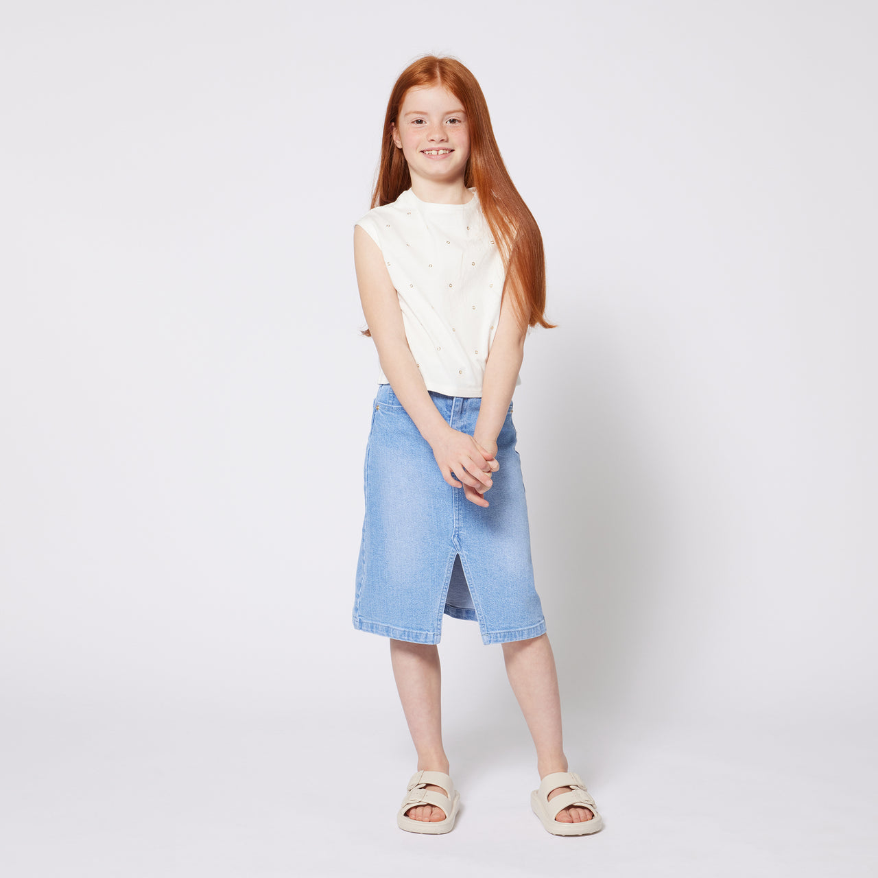 Michael Kors Kinder Meisjes Rokje In Jeans