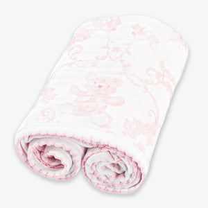 First Baby Meisjes Doekje 70x70CM In Roze