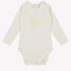 Malelions Baby Unisex Rompertje Off White