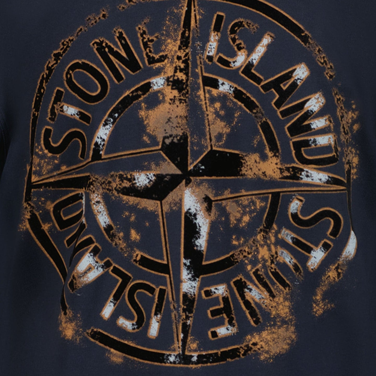 Stone Island Jongens T-shirt Navy 2Y