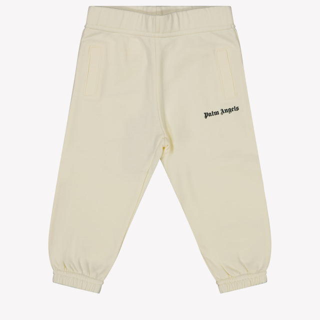 Palm Angels Baby Meisjes Broek Off White