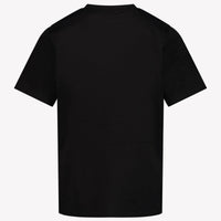 Burberry Cedar Kinder Jongens T-Shirt In Zwart
