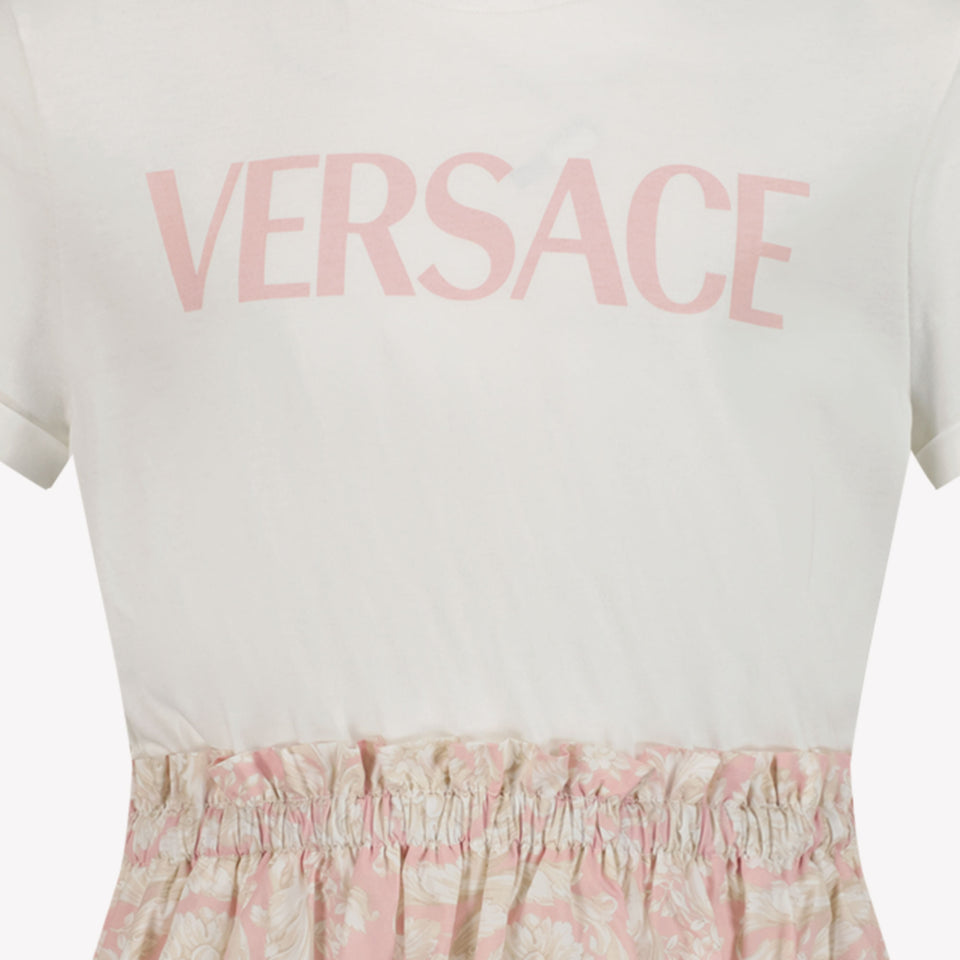 Versace Meisjes Jurk Licht Roze