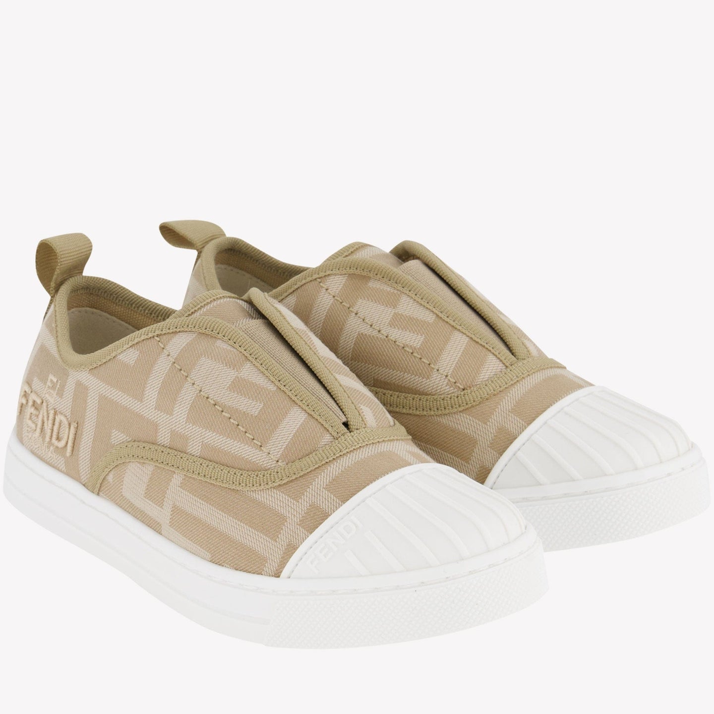 Fendi Kinder Unisex Sneakers Beige