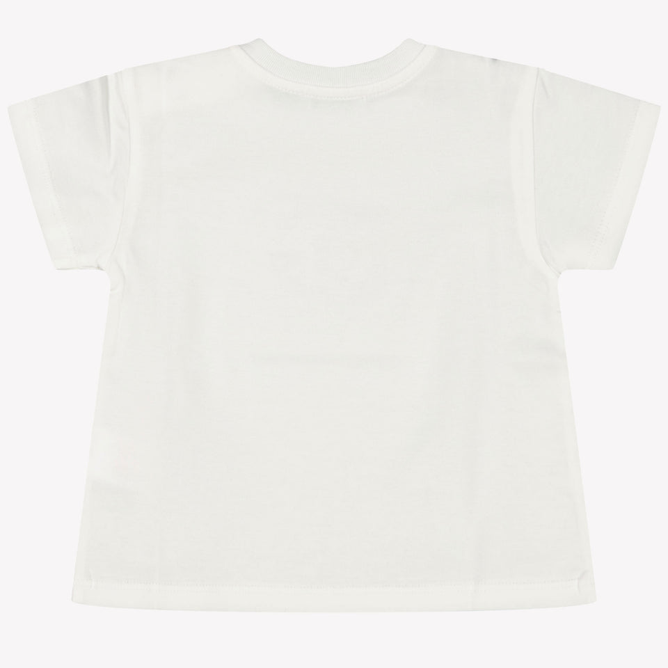 Dolce & Gabbana Baby Meisjes T-Shirt In Wit