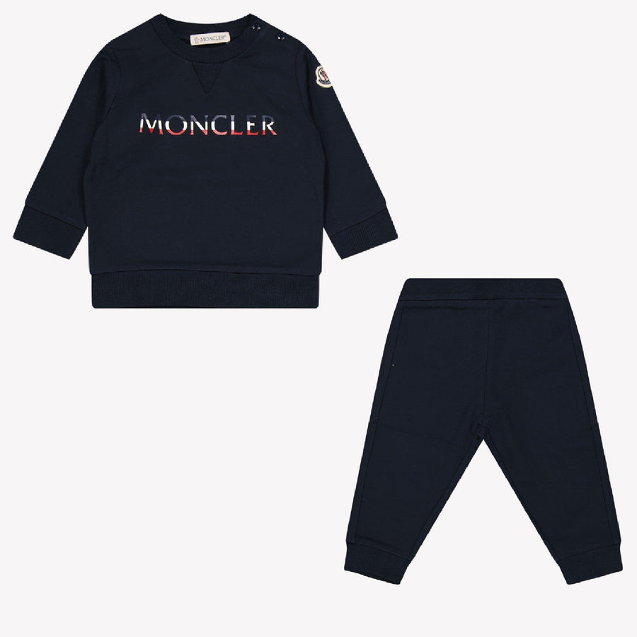 Moncler Baby Jongens Joggingpak Navy 3/6