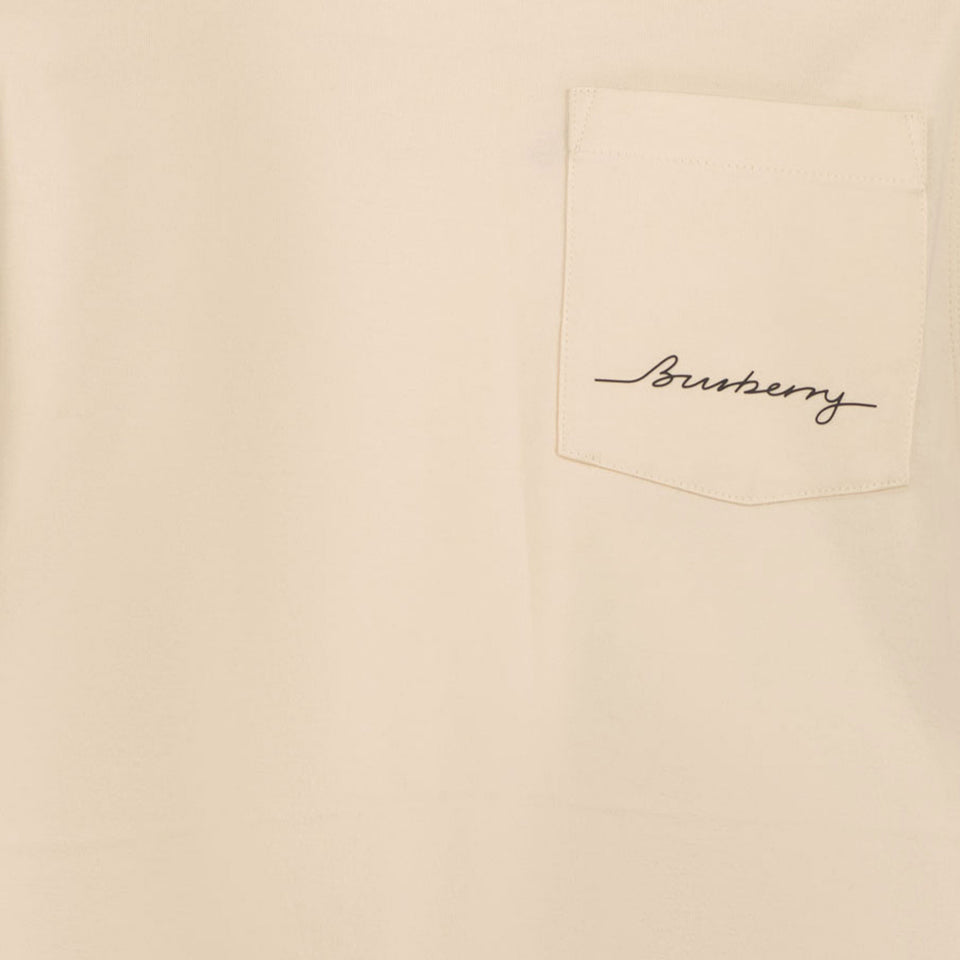 Burberry CEDAR Kinder Meisjes T-Shirt In Zalm