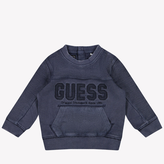 Guess Baby Jongens Trui Blauw