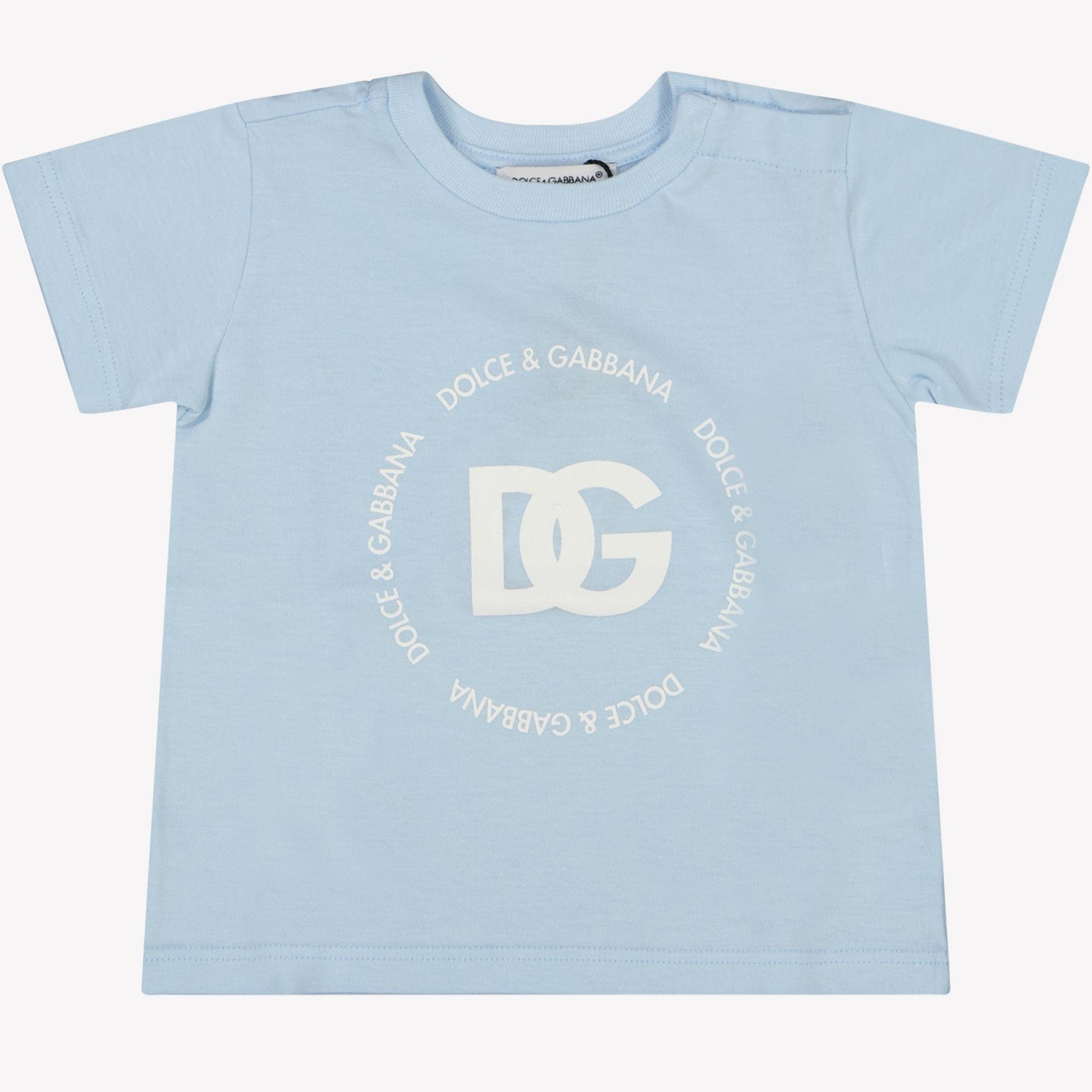 Dolce & Gabbana Baby Jongens T-Shirt Licht Blauw 3/6