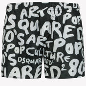 Dsquared2 Kinder Jongens Zwemkleding Zwart