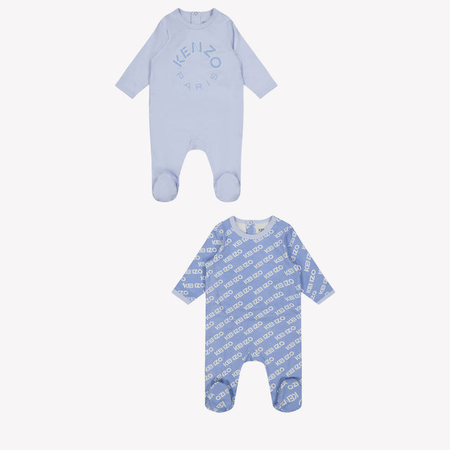 Kenzo Kids Baby Jongens Boxpakje Licht Blauw