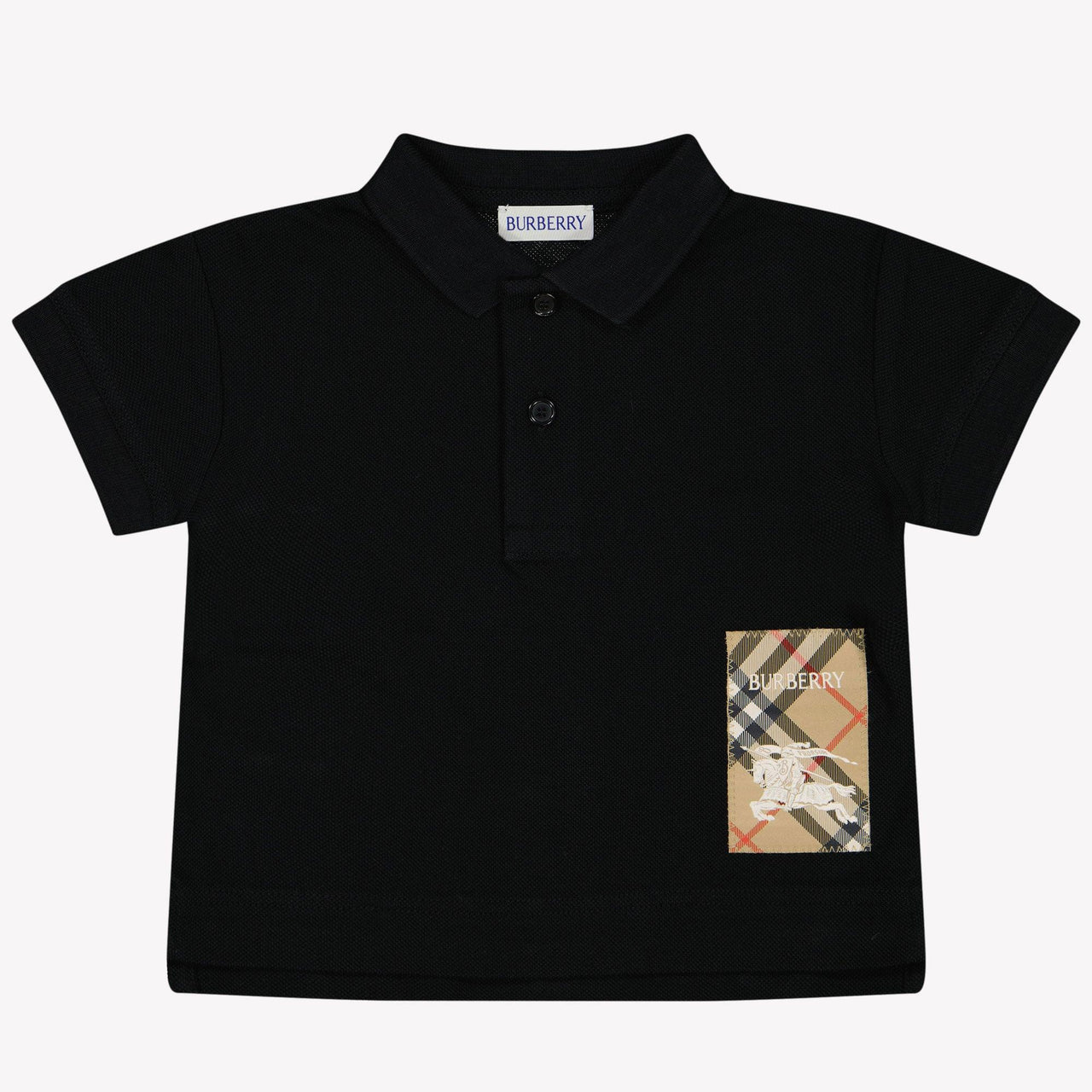 Burberry Johane Baby Jongens Polo In Zwart