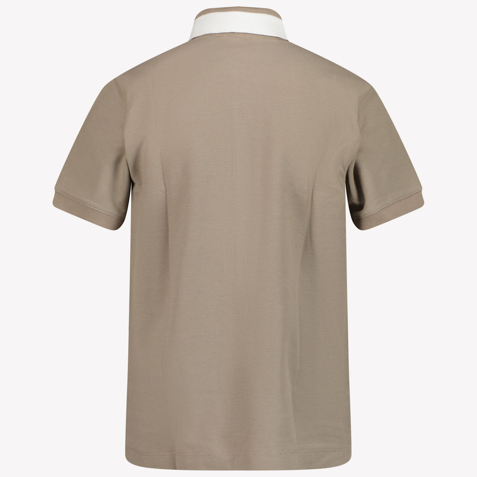 Armani Jongens Polo Beige