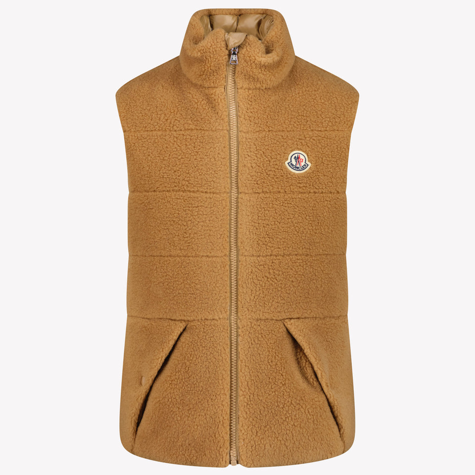 Moncler Colbricon Jongens Bodywarmer Camel