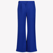 MSGM Meisjes Broek Cobalt Blauw