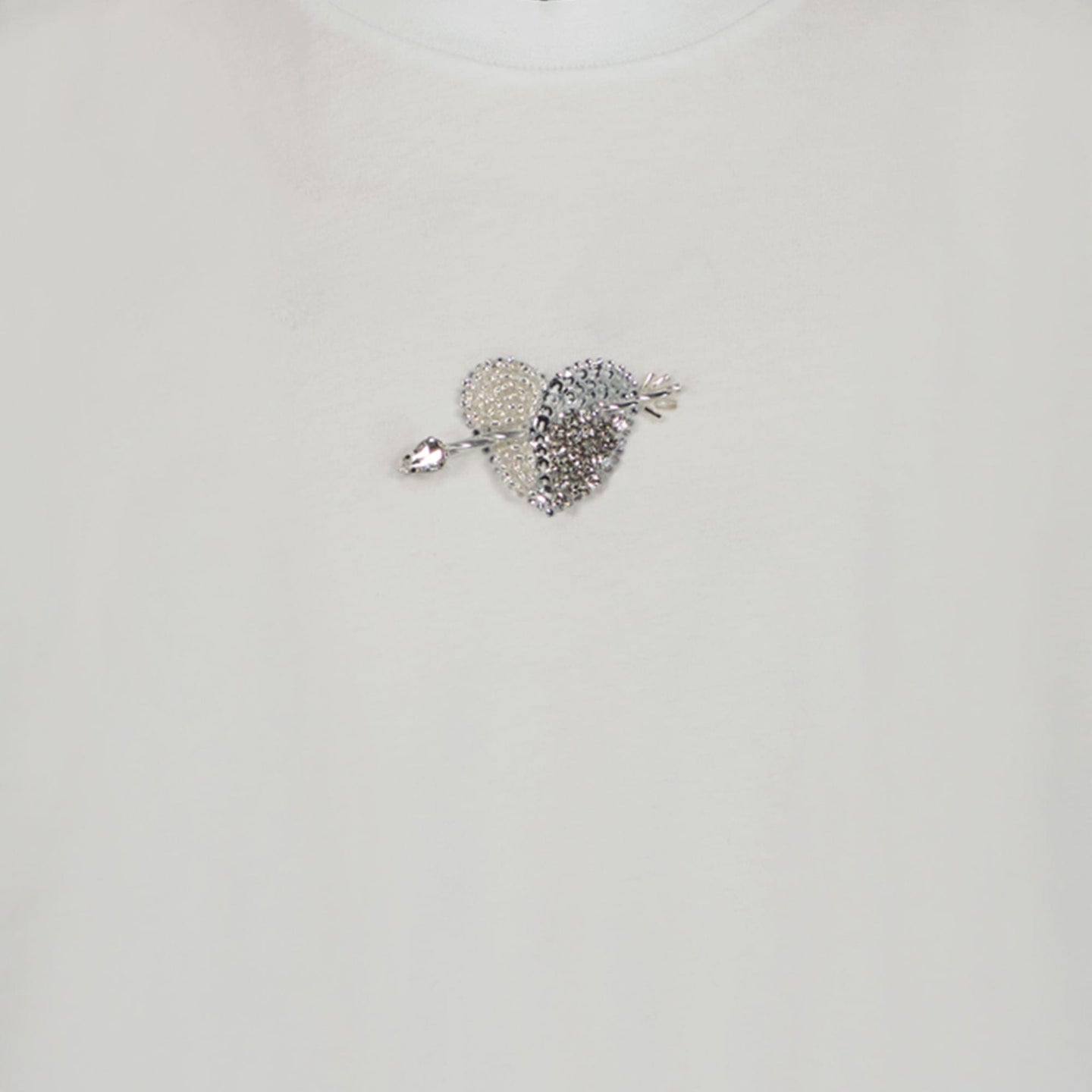 MSGM Meisjes T-shirt Wit 4Y