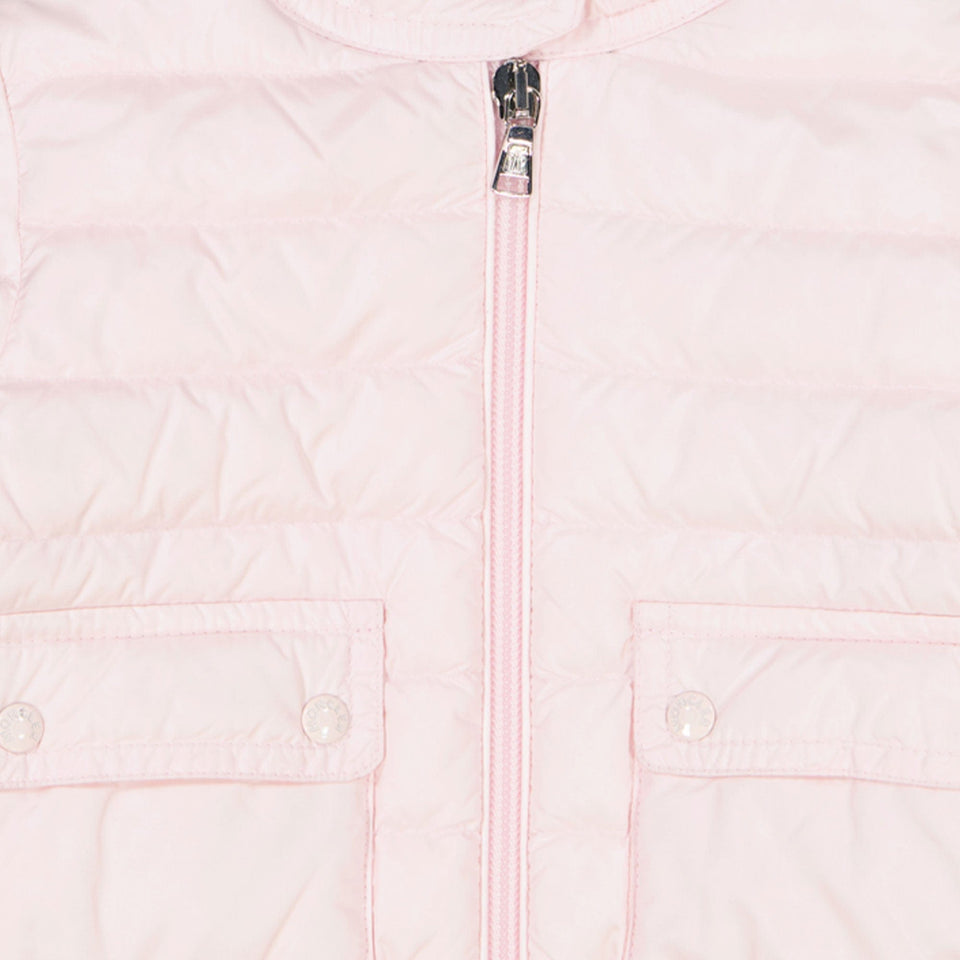 Moncler Baby Meisjes Jas Licht Roze