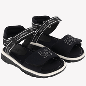 Dolce & Gabbana Kinder Unisex Sandalen Zwart