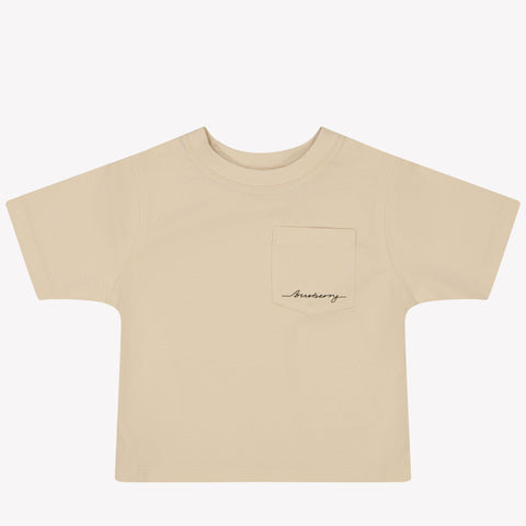 Burberry CEDAR Baby Meisjes T-Shirt In Zalm