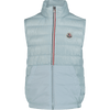 Moncler Kinder Jongens Bodywarmer Licht Blauw