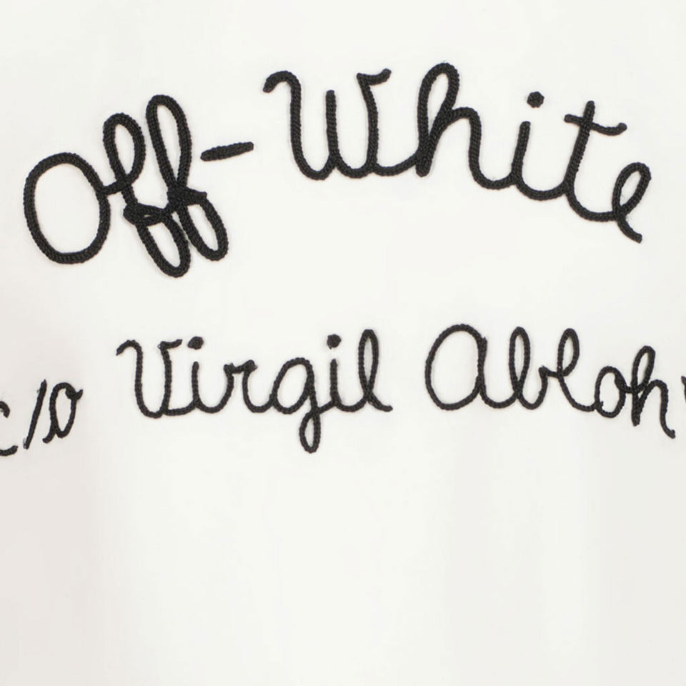 Off-White Kinder Meisjes T-Shirt In Wit