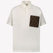 Fendi Jongens Polo Wit