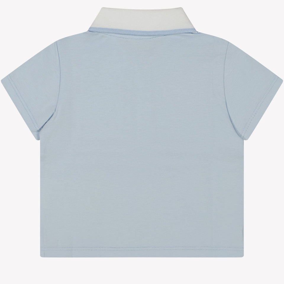 Fendi Baby Jongens Polo Licht Blauw