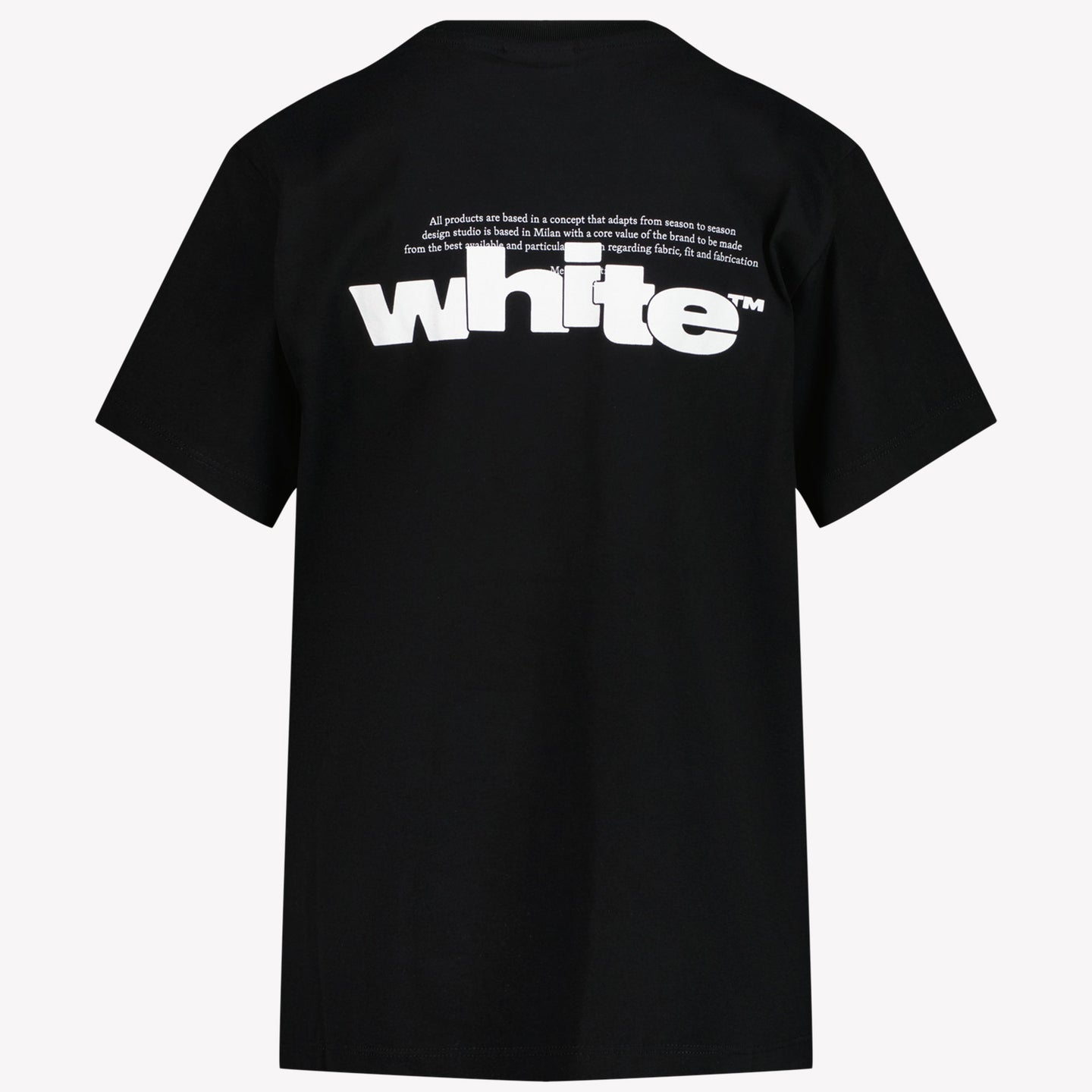 Off-White Jongens T-shirt Zwart