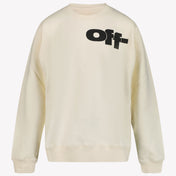 Off-White Jongens Trui Off White