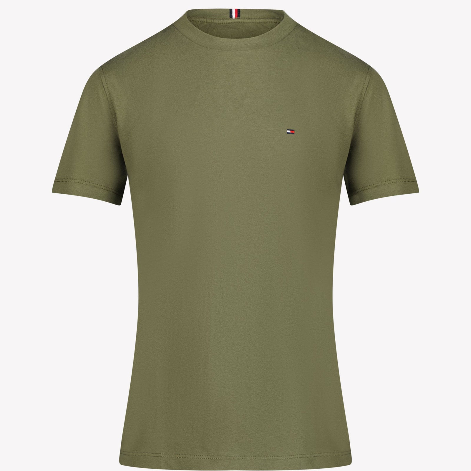 Tommy Hilfiger Jongens T-shirt Groen 4Y