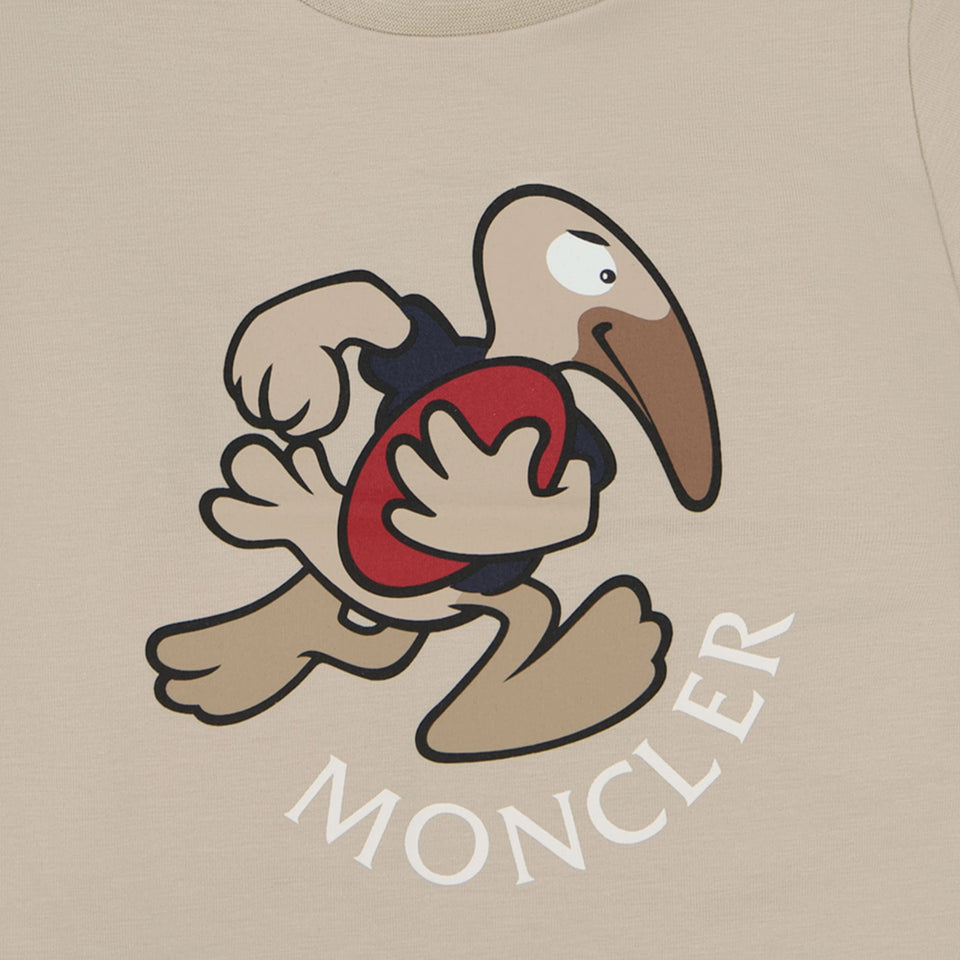 Moncler Baby Jongens T-shirt Off White