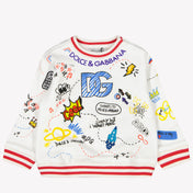 Dolce & Gabbana Baby Jongens Trui Wit