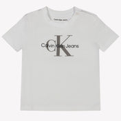 Calvin Klein Baby Jongens T-shirt Wit