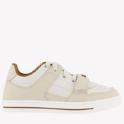 Fendi Unisex Sneakers Beige