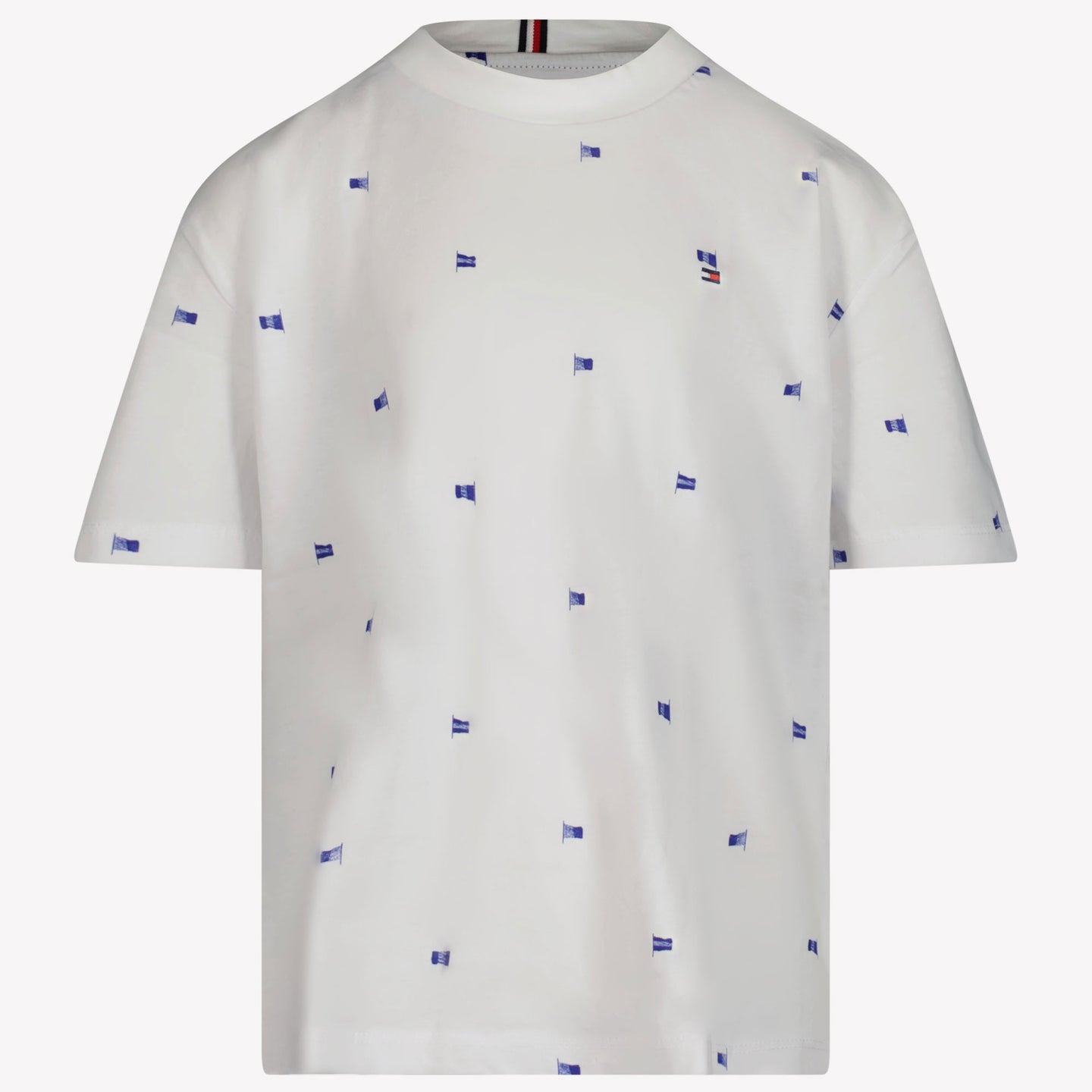 Tommy Hilfiger Kinder Jongens T-Shirt Wit