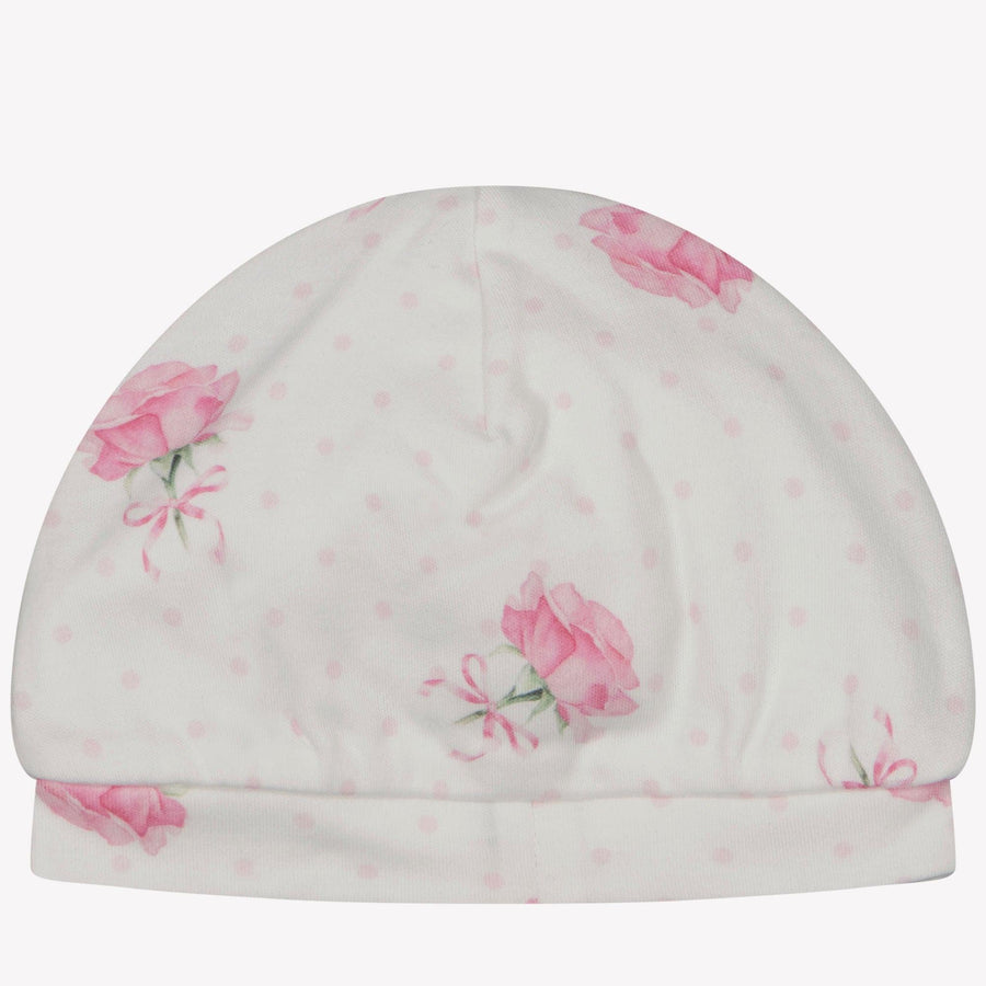 MonnaLisa Baby Meisjes Muts in Wit