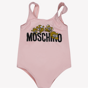 Moschino Baby Meisjes Zwemkleding Licht Roze