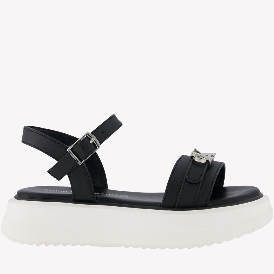 Calvin Klein Kinder Meisjes Sandalen Zwart 30