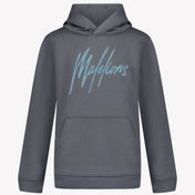 Malelions Unisex Trui Donker Grijs