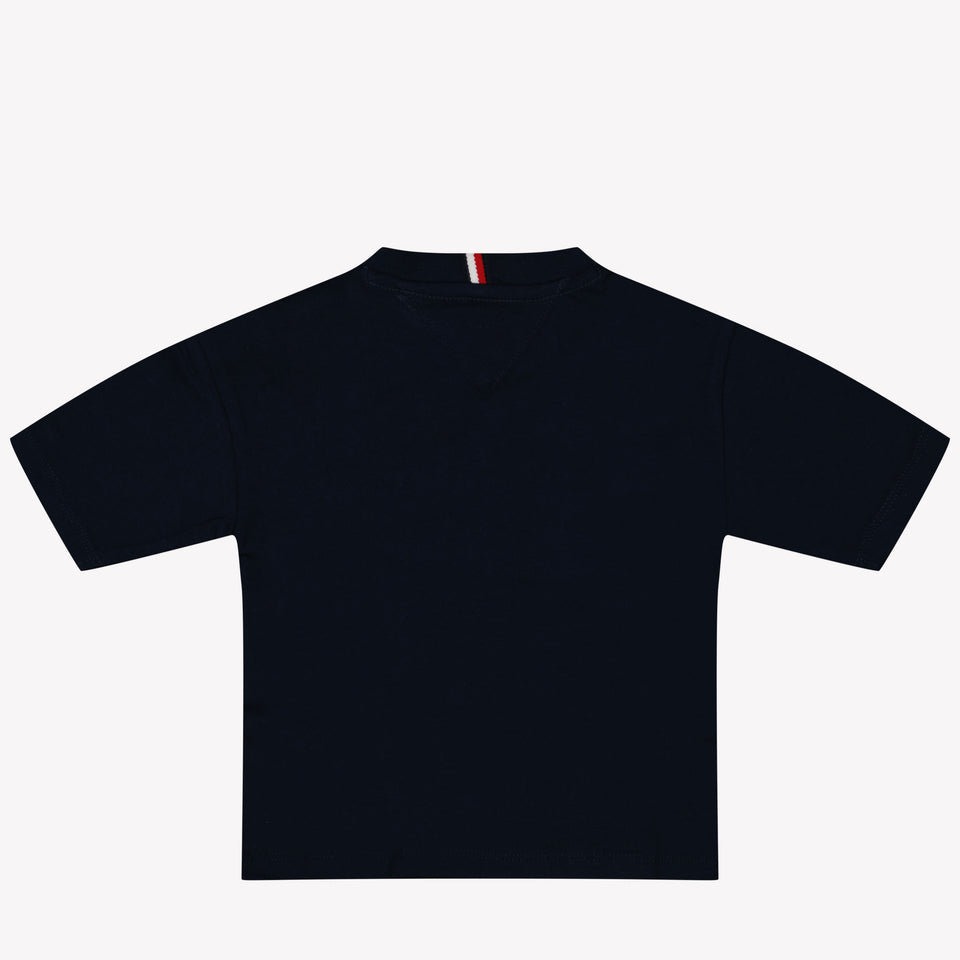 Tommy Hilfiger Baby Jongens T-Shirt Navy