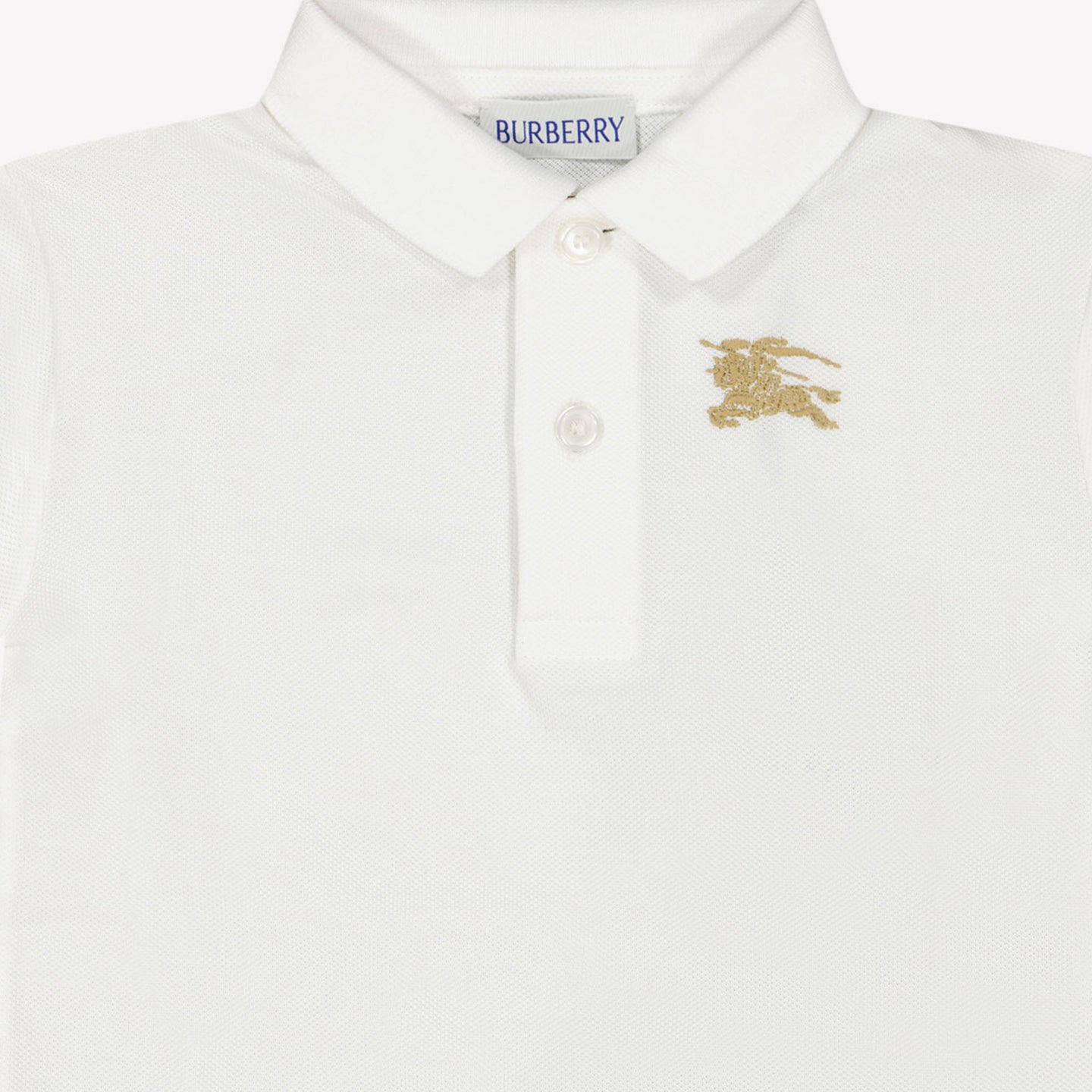 Burberry JOHANE Baby Jongens Polo In Wit