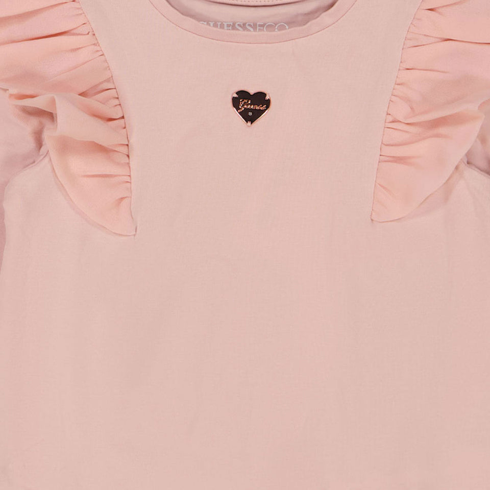 Guess Kinder Meisjes T-shirt Roze