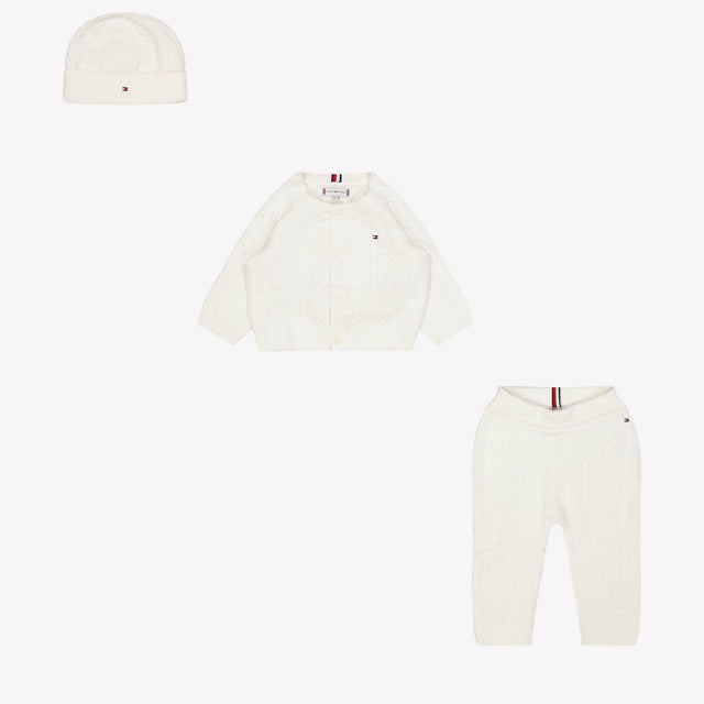 Tommy Hilfiger Baby Unisex Setje Off White