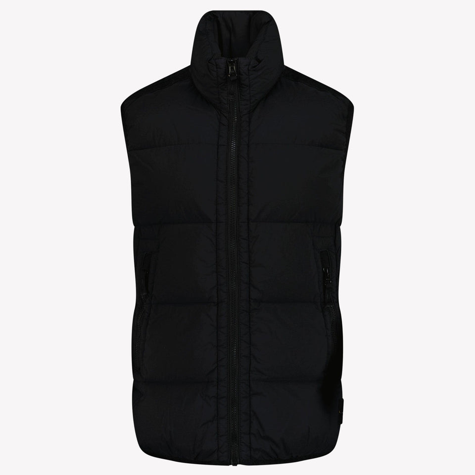 Stone Island Jongens Bodywarmer Zwart 2Y