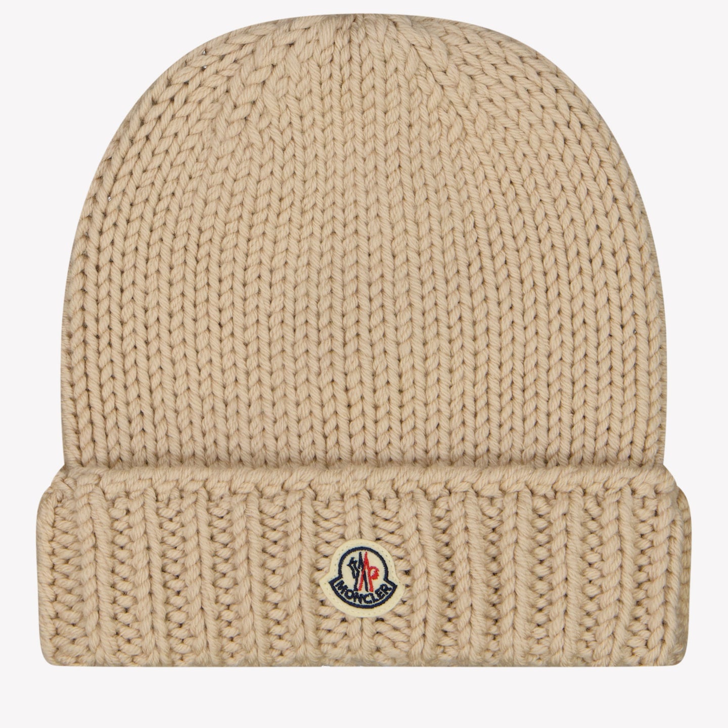 Moncler Unisex Muts Licht Beige