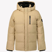 Calvin Klein Jongens Winterjas Beige